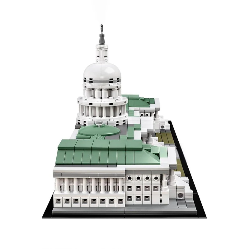 1032 個アメリカワシントン国会議事堂民主主義ランドマーク建築教育モデルビルディングブロック誕生日おもちゃギフト