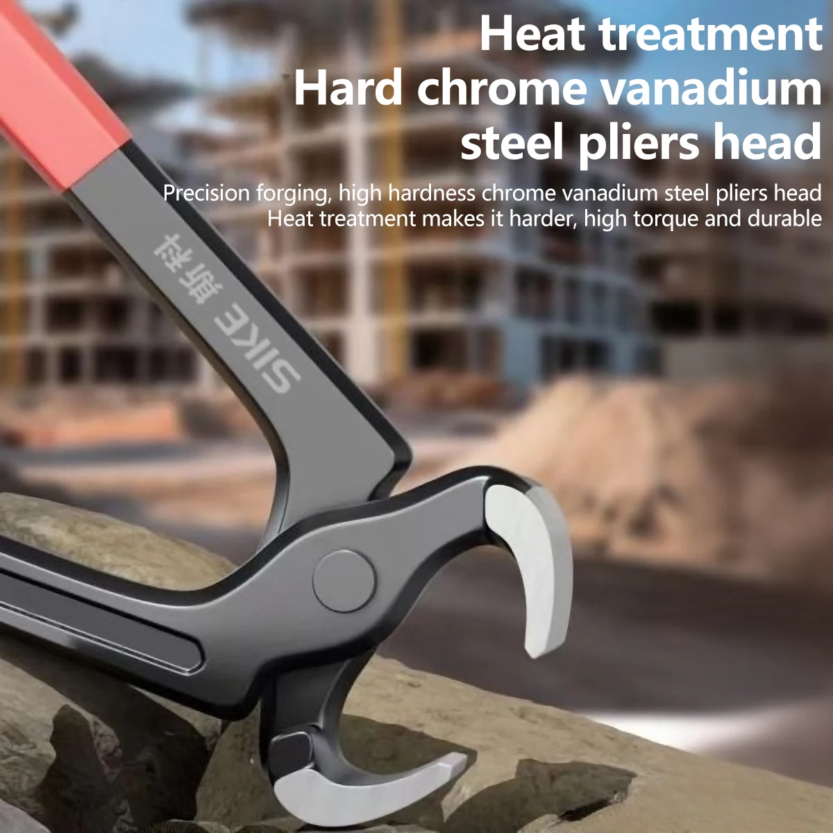Functional top cutters professional tire repair pliers with rubber handles for carpentry, tire repair and nail removal, etc. image 4