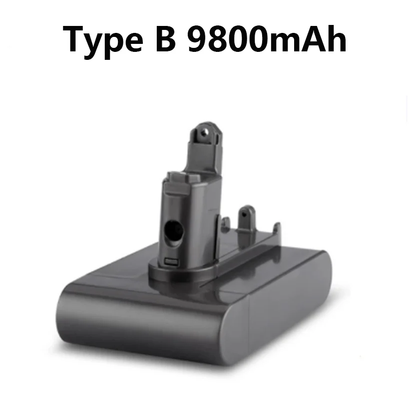 2023 New for Dyson 22.2V 9800mAh Type A/B Li-ion Vacuum Battery for Dyson DC35, DC45 DC31 DC34 DC44 DC31 Animal DC35 Animal