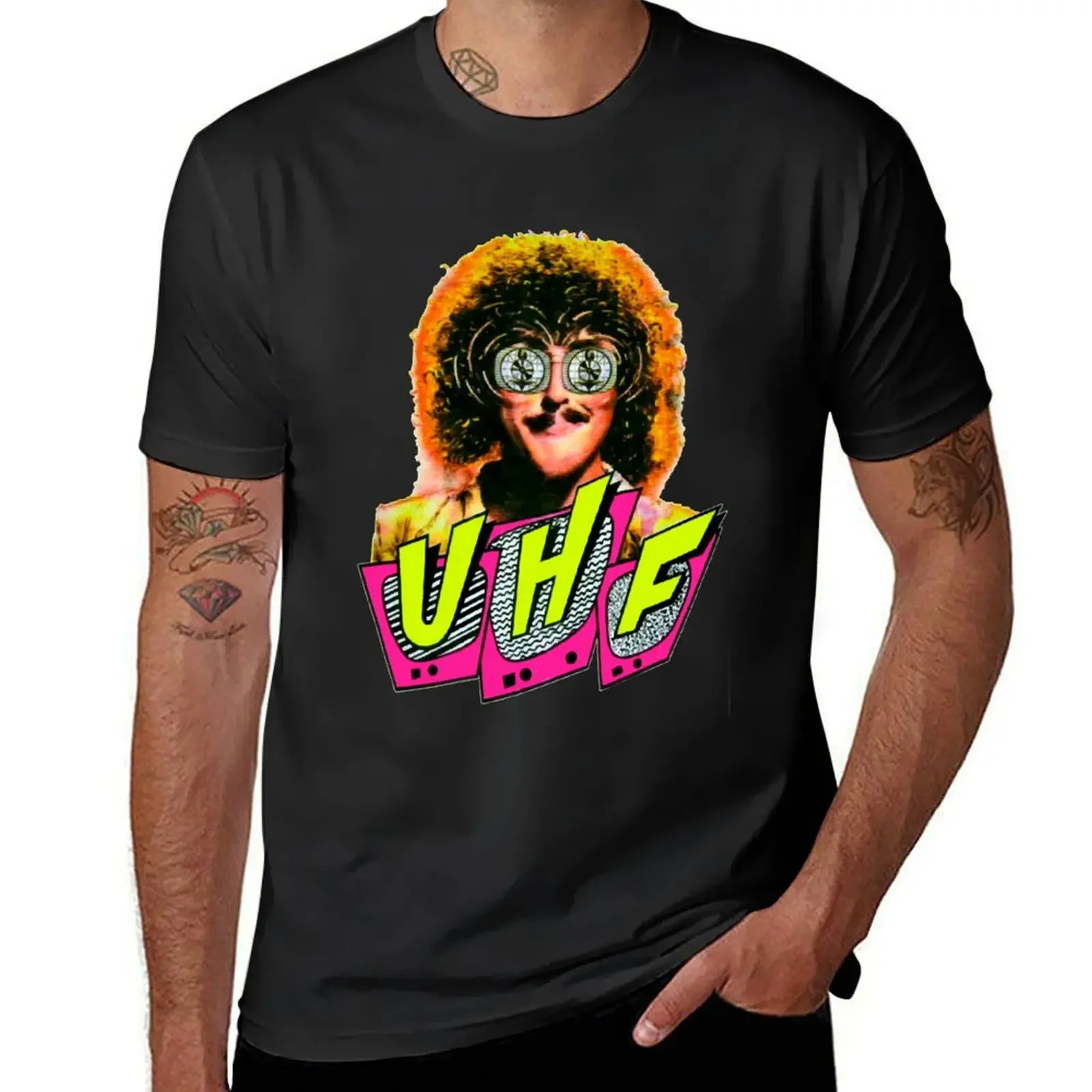 UHF Weird Al 1989 T-Shirt sublime sweat baggy shirts mens clothes