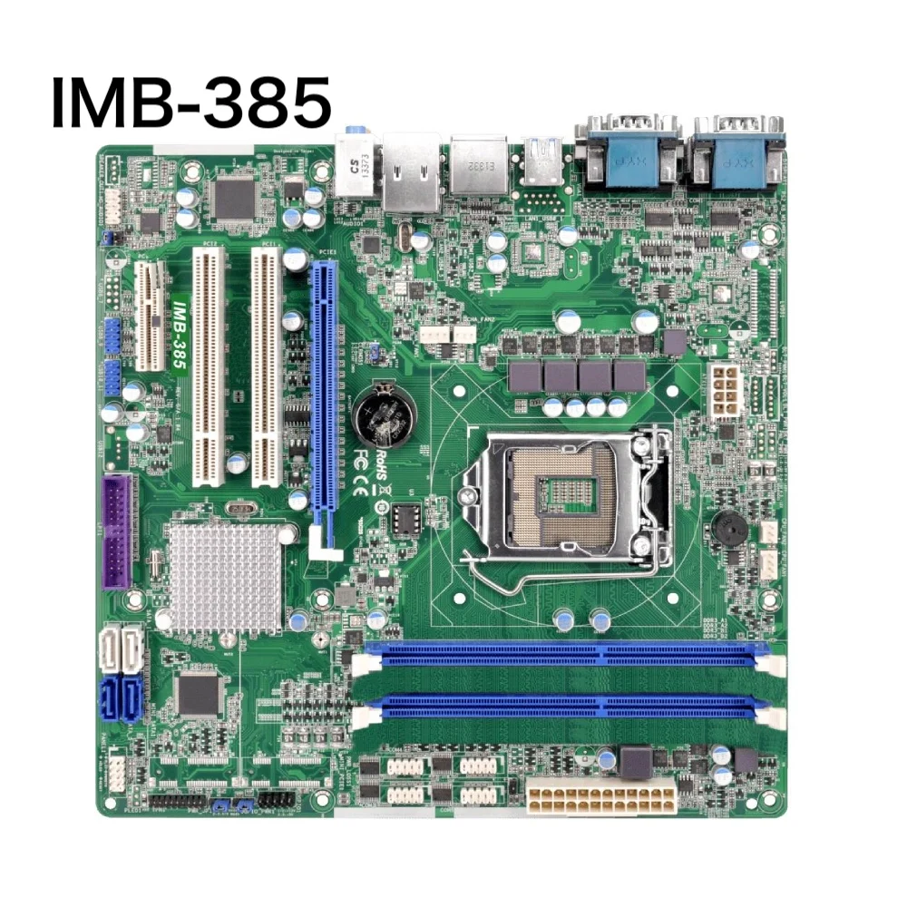 ASRock IMB-385 데스크탑 마더보드, IMB-385 REV 1.05 DDR3 메인보드, 100% 테스트 완료, 완전 작동 OK, 무료 배송