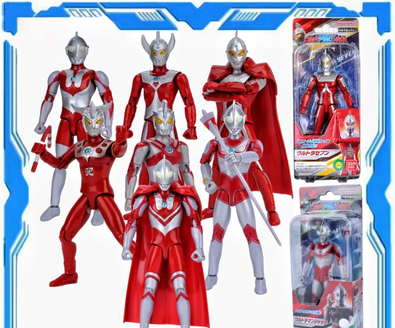 

Super Cool Ultra - Articulated Ultraman Figures - Seven, Ribut, Zero, Tiga from Galaxy Fight - Perfect Collectibles & Gifts