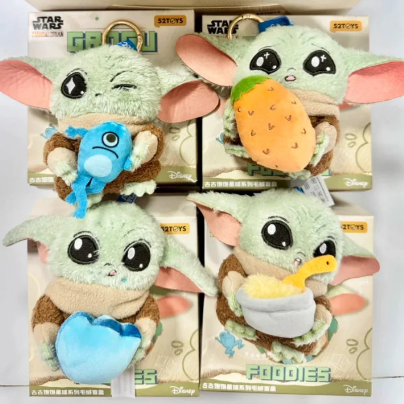 

52TOYS Grogu Plush Collectible Gugu Baobao Planet Series Blind Box Toy Pendant Yoda Peripheral Decor Gift For Adult Collectors