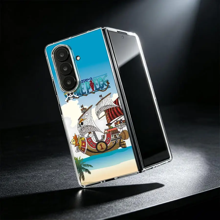Case for Samsung Galaxy Z Fold 8 Ultra ZFold7 ZFold5 ZFold6 ZFold3 ZFold4 Z Fold 7 6 5 4 3 Phone Cover O-One P-iece Anime