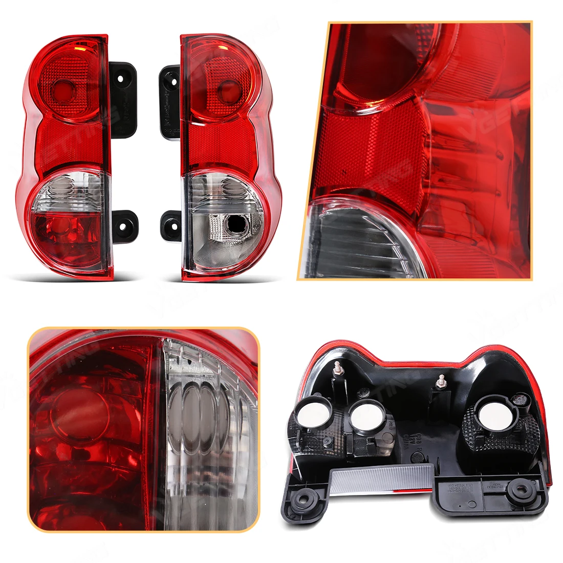 For Nissan NV200 2009 2010 2011 2012 2013 2014 2015 2016 2017 2018 2019 Tail Lamp Rear Tail Light Car Accessories No Bulbs 12V