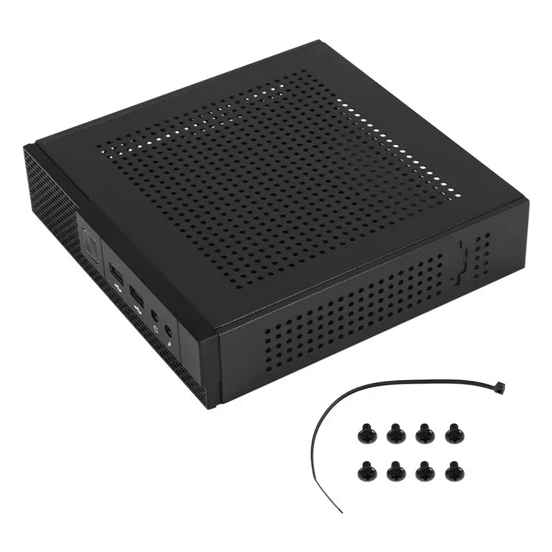 

Новинка! Корпус для ПК ITX TX02, мини-корпус для настольного компьютера, корпус для промышленного управления, HTPC-корпус