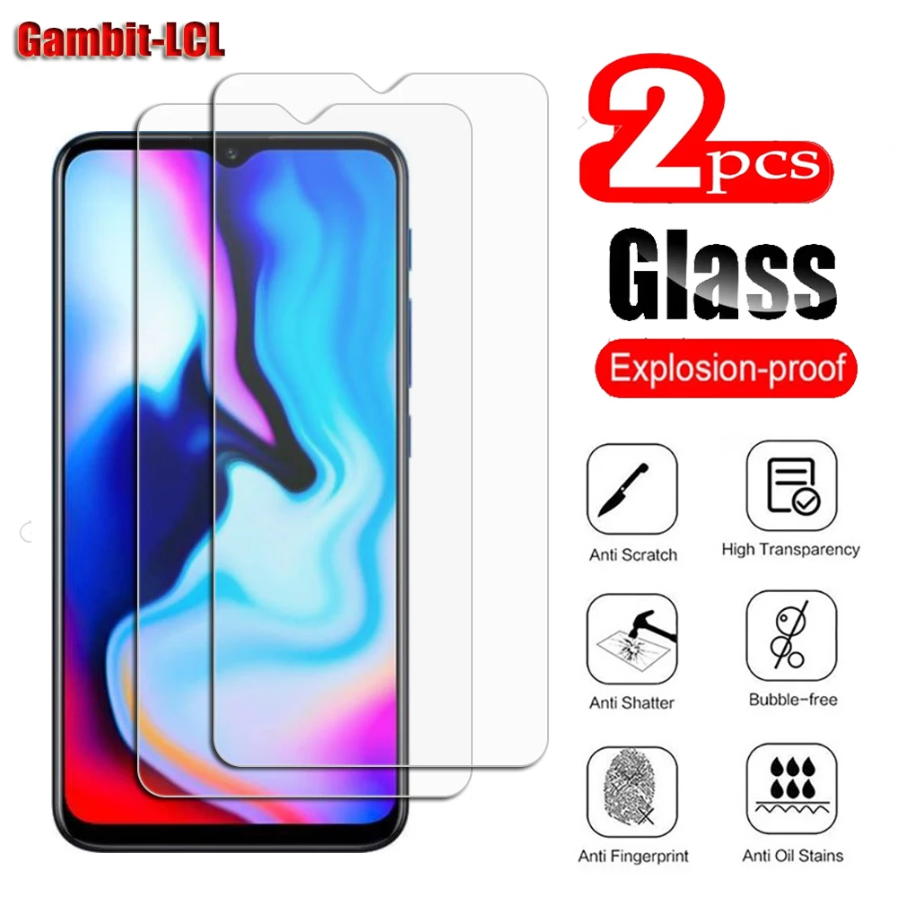 2 шт. 9H HD закаленное стекло для Lenovo K12 Music Lemon 6,5 