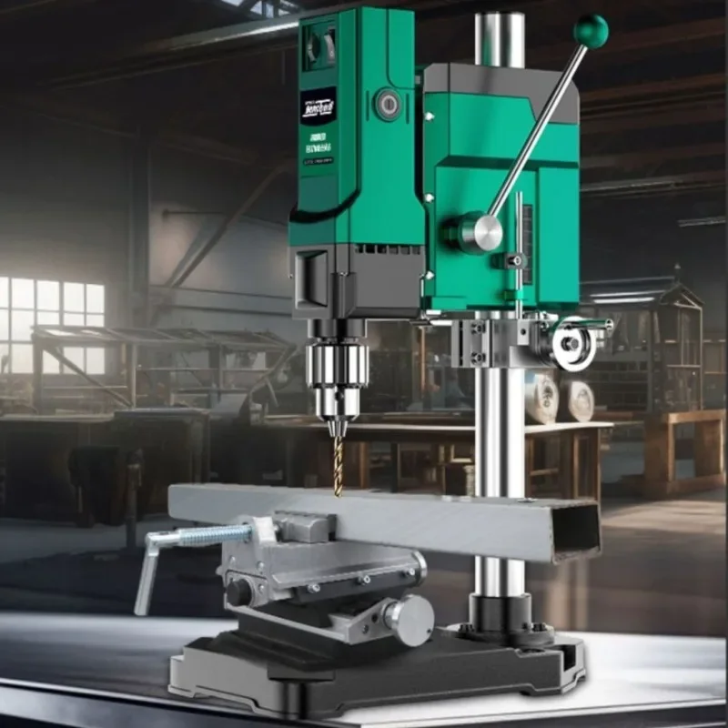 Table Type Drill Machine Small Household Multi-functional 220V High-power High Precision Industrial-grade Drilling Machine