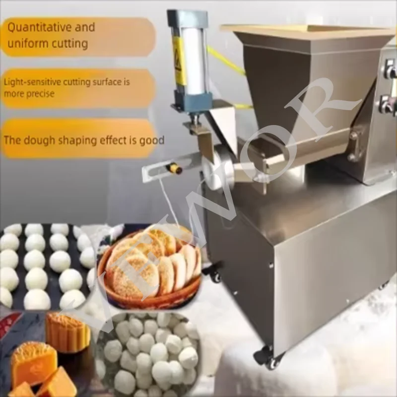 Commercial Small Bakery Dough Split Ball Cutting Rounder Bread Dough Divider Round Machine