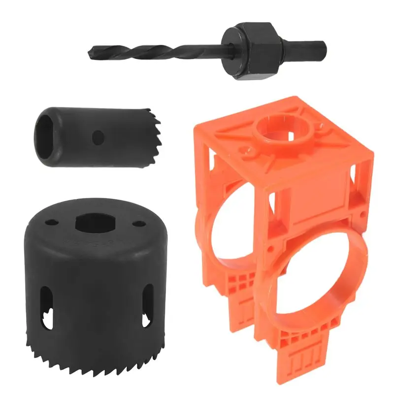 

Комплект для установки дверных замков AEA9-Upgrades, набор для сверления отверстий под дверные замки в деревянных дверях, набор для установки дверных ручек с корончатым сверлом