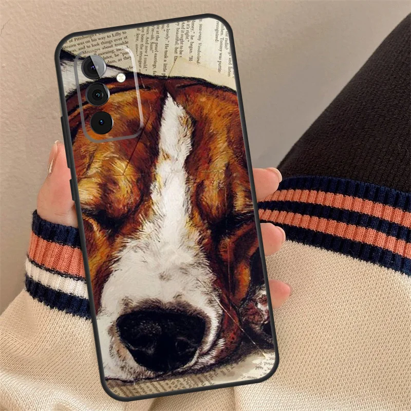 Beagle Dog Puppy Pet Cover For Samsung Galaxy A12 A13 A14 A54 A53 A52 A34 A33 A32 A24 A23 A22 A51 A71 Phone Case