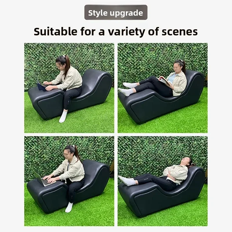 

JCX домашнее кресло для отдыха, шезлонг с нулевой гравитацией, ленивый диван S-типа, интимное кресло для пары, спальни, прикроватная тумбочка