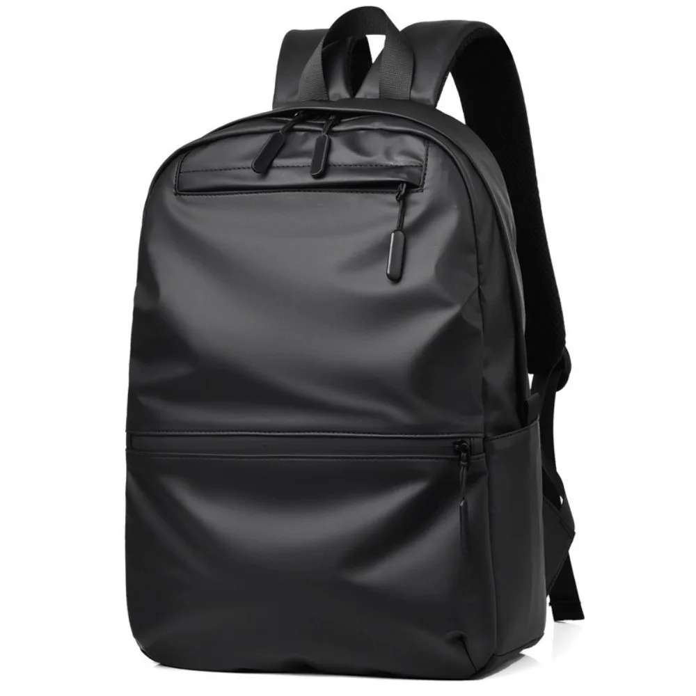 Multi-functional Large Capacity Men Backpack Multi-pocket Black Student School Bag Waterproof Leisure Laptop Bag Travel