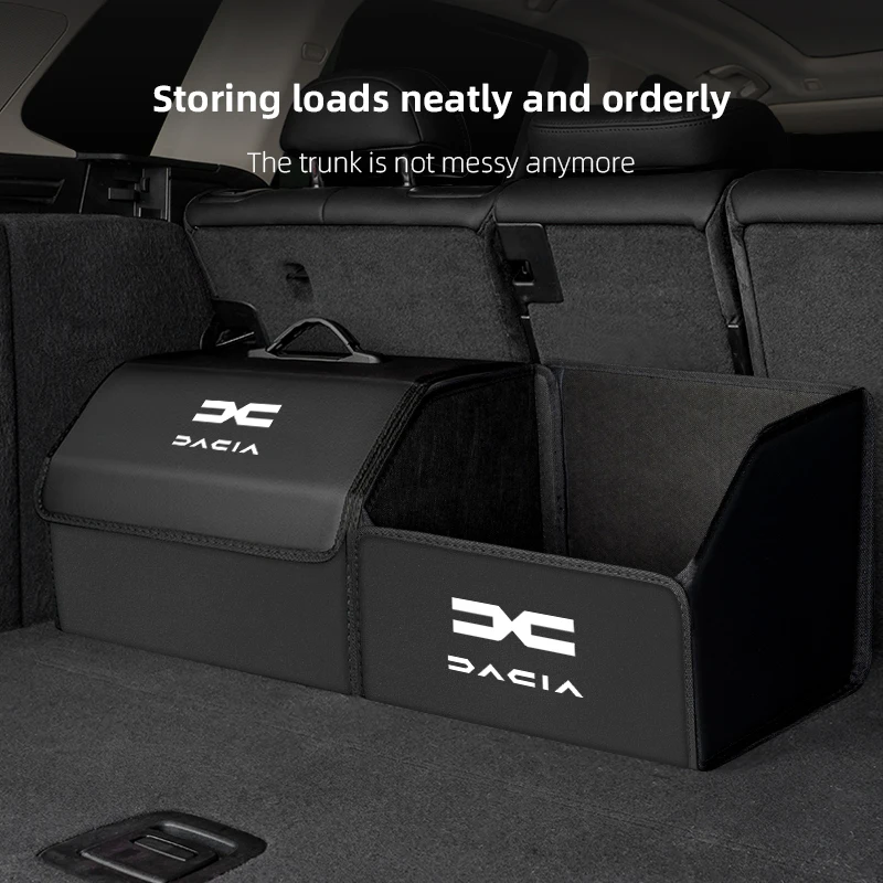 Car Specific Storage Box with Iarge Capacity Dual Color  For Dacia Duster Logan Spring Sandero Stepway Dokker Lodgy Jogger Car S