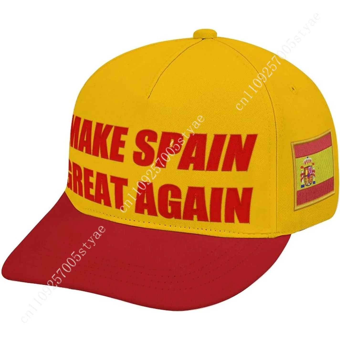 Make Spain Great Again Hats Man Womans Embroidered Baseball Cap Fashion Ballcap Breathable Dad Hat Trucker Caps