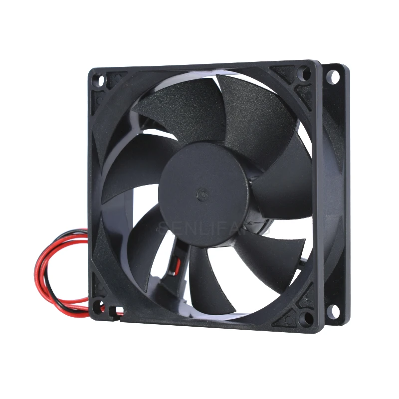 Ventilateur de refroidissement Double silencieux, bien testé, 8025 8cm 80x80x25mm, DC 12v, 0,08a