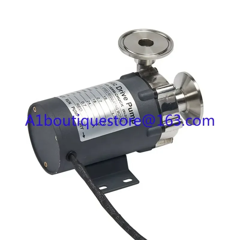 WS-15RM 1.5 inch three-clip food grade stainless steel self-made beer pump 12V 24v water circulation magnetic pump