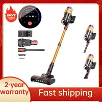 MPQU V18 Wireless Handheld Vacuum Cleaner 550W Brushless Motor 55kPa Powerful Suction Touchscreen Removable Battery 3 Power Mode