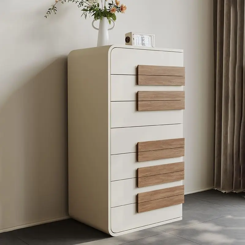 Minimalist retro design seven chest cabinets, medieval style lockers