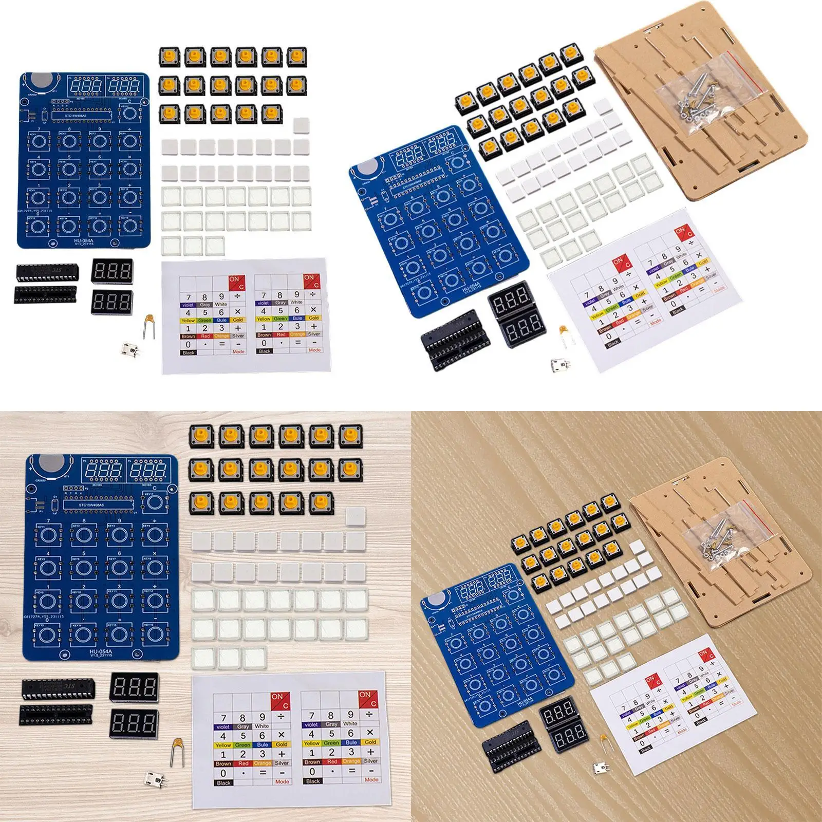 

6 digits DIY Calculator Kit Desk Calculator DIY Electronic Kits for Soldering