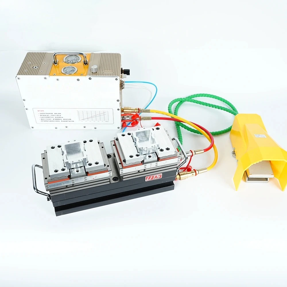 Hydraulic face-fitting vise, CNC fixture