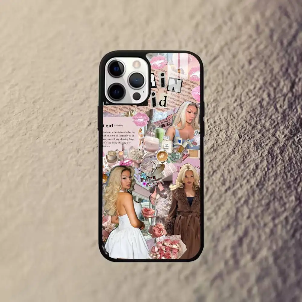 German Pop-Rap Singer - Shirin David Phone Case For iPhone Magnetic 15,16,17,14,13,12,11 Plus,Pro with Wireless Charging 2
