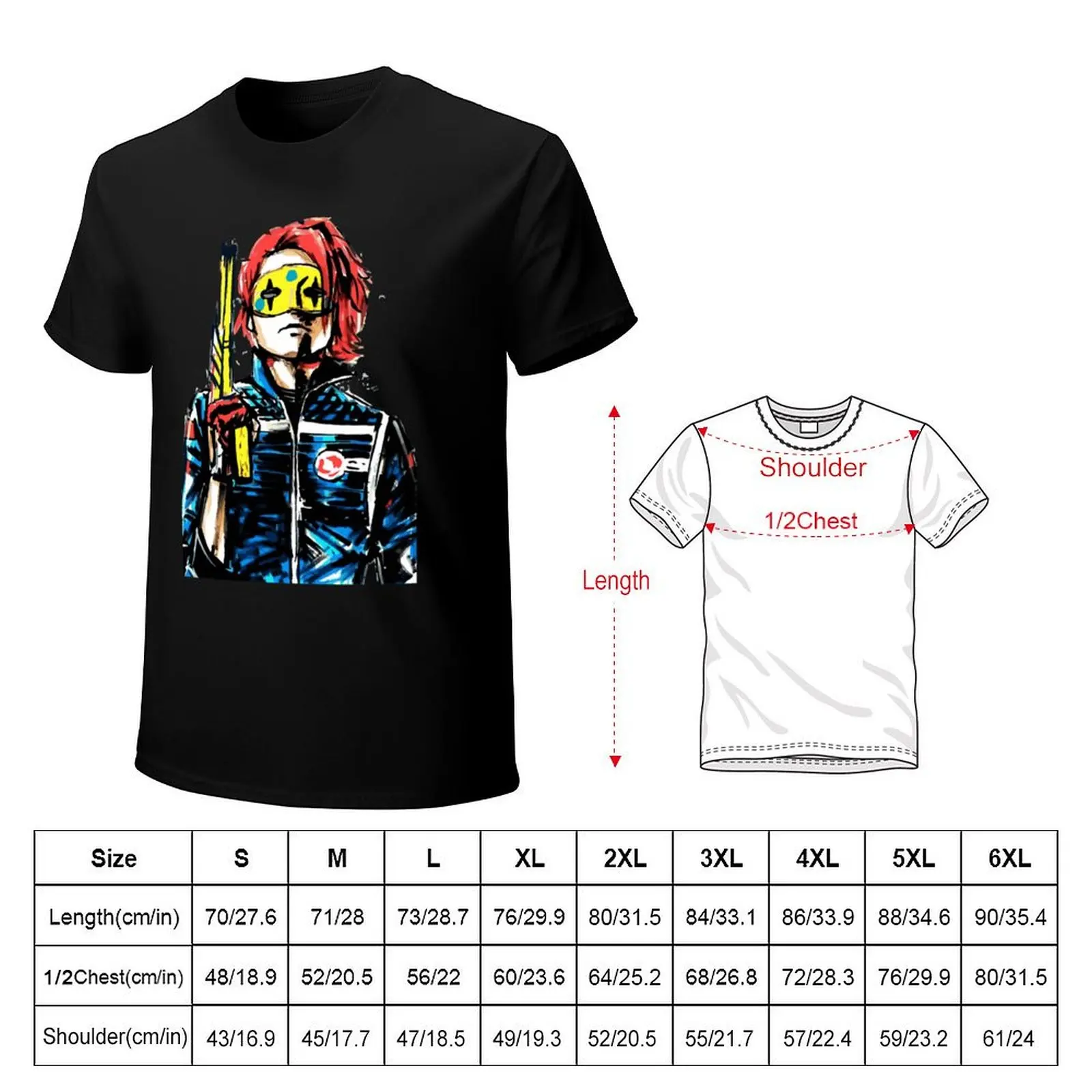 emerson barrett Danger Days T-Shirt anime t shirts oversize T-Shirt
