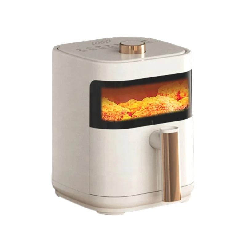 مقلاة هوائية ذكية جديدة سعة 6.5 لتر لعام 2025 مع شاشة عرض مرئية، وطباخ كهربائي متعدد الوظائف 12 في 1، وتخصيص الذكاء الاصطناعي ومزامنة الوصفات