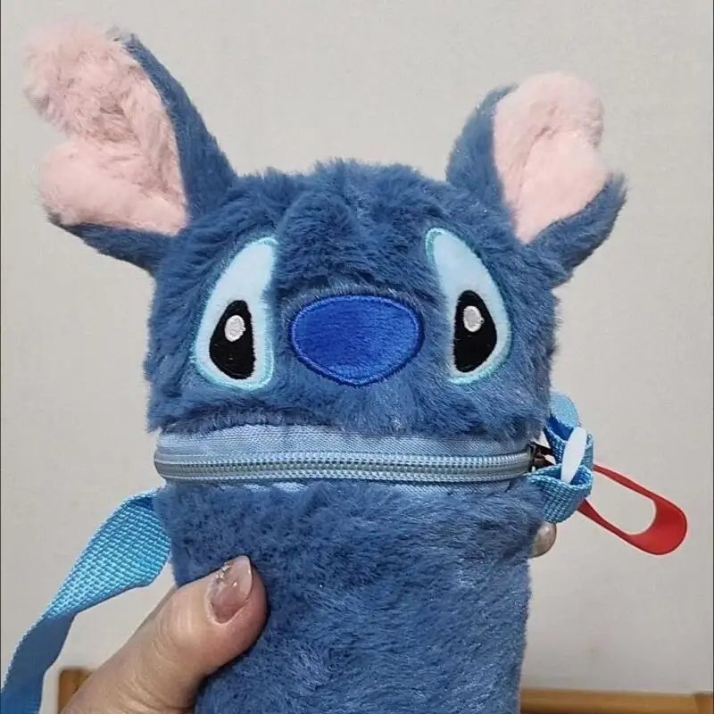 20 سنتيمتر ديزني غرزة أفخم غلاية المياه الغطاء الواقي قابل للتعديل طول حقيبة كروسبودي الشتاء العزل صديق هدية الكريسماس