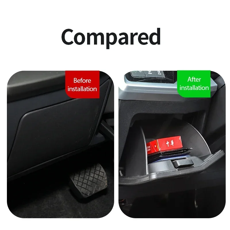 Car storage box Console Storage Glove Box For Audi A3 8Y A3L 2021 2022 2023 Interior Car Accessories