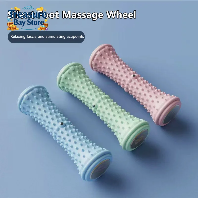 Portable Foot Massager Roller: Deep Tissue Relief For Plantar Fasciitis & Nerve Relaxation. Ideal Gift For Pain Relief & Reflexo