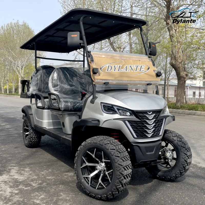 

2025 Hot Sale New 6 Seater Golf Cart 60V All Terrain Street Legal Luxury Club Buggy Golf Cart Supplier