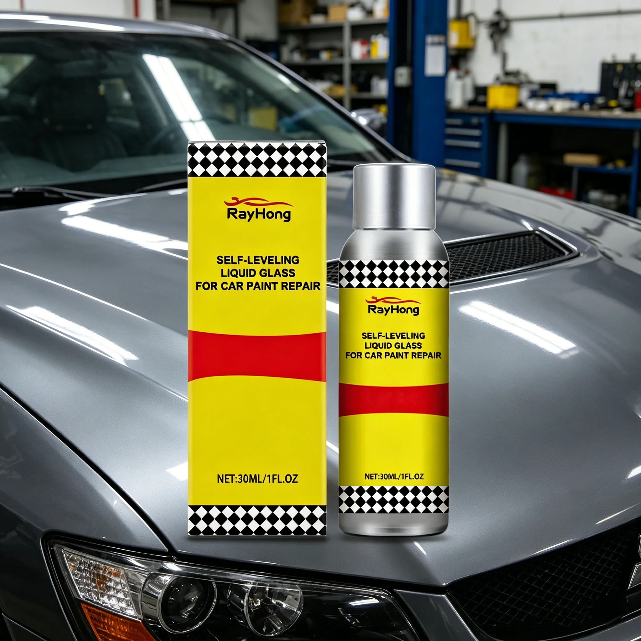 Car Paint Coating Liquid Scratch Removal Paint Maintenance UV Protection Restoration Shine Self-Leveling Ceramics Cleaning Agent