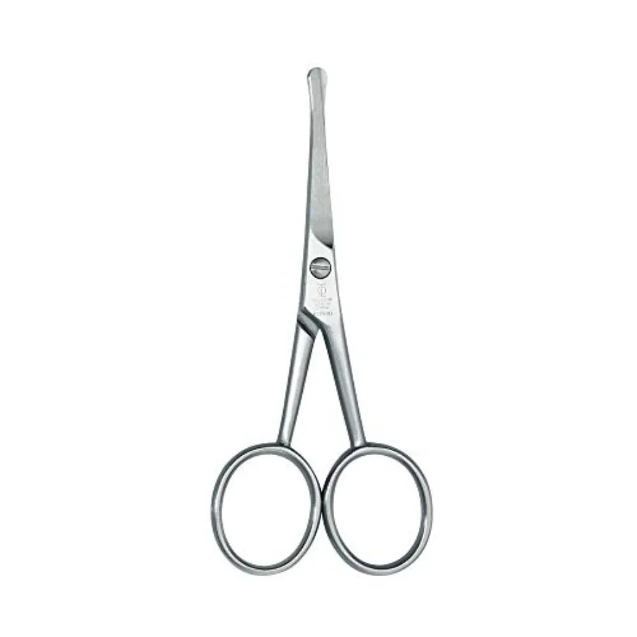 

Beauty TWINOX Nose and Ear Hair Scissors Facial Hair Scissors Durable Stainless Steel Matte Premium Facial Care 105 mm