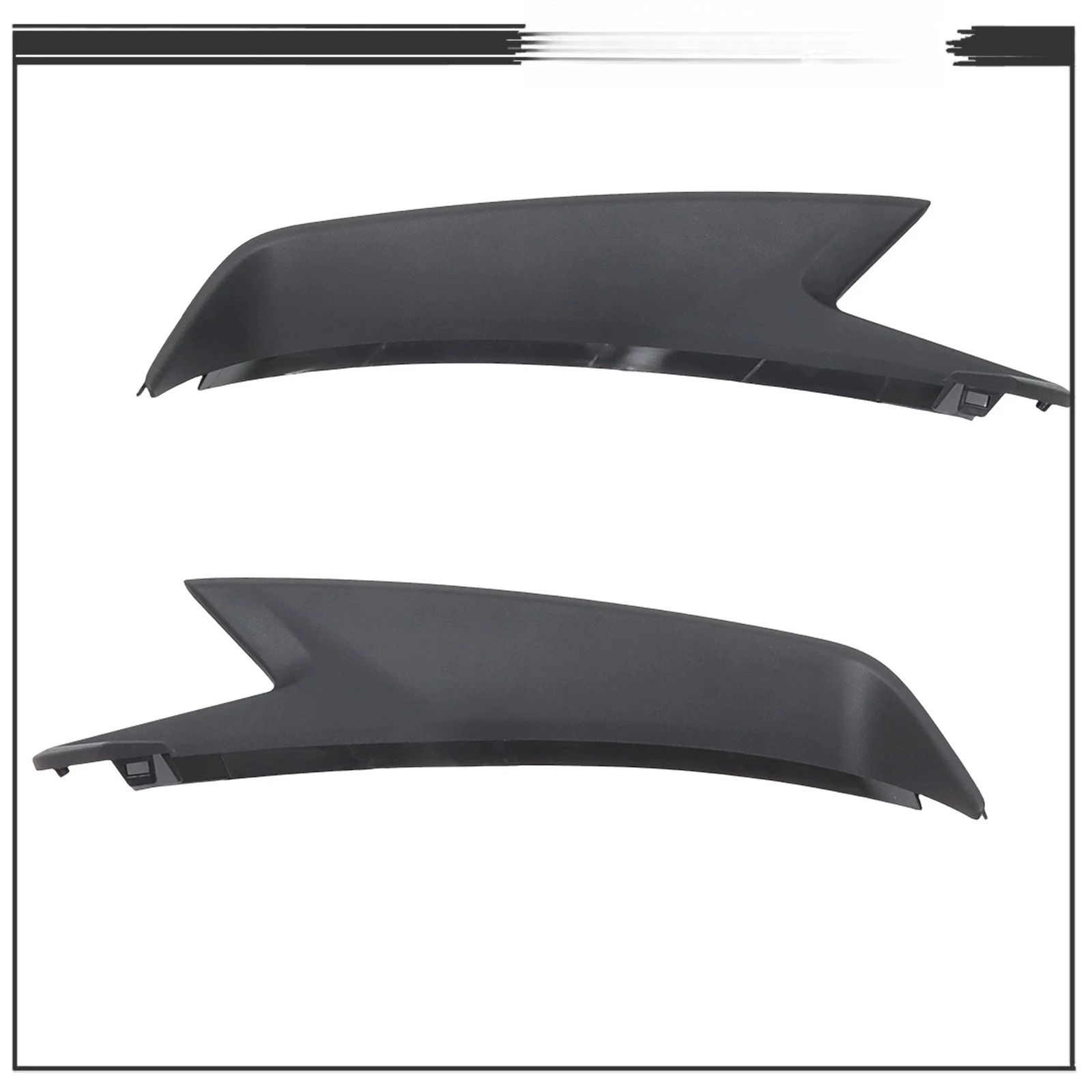 

2PCS Front Bumper Bezel Left & Right Side 84112272 For Chevy Camaro 2019-2024