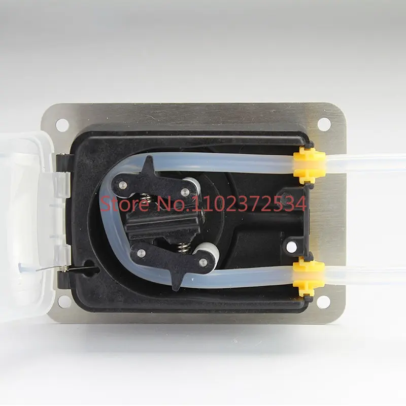 JIHPUMP TH504 220v 5 rpm Small Mini Micro Peristaltic Pump for Flue Gas Analyzer Water Condensation Liquid Dosing Pumps