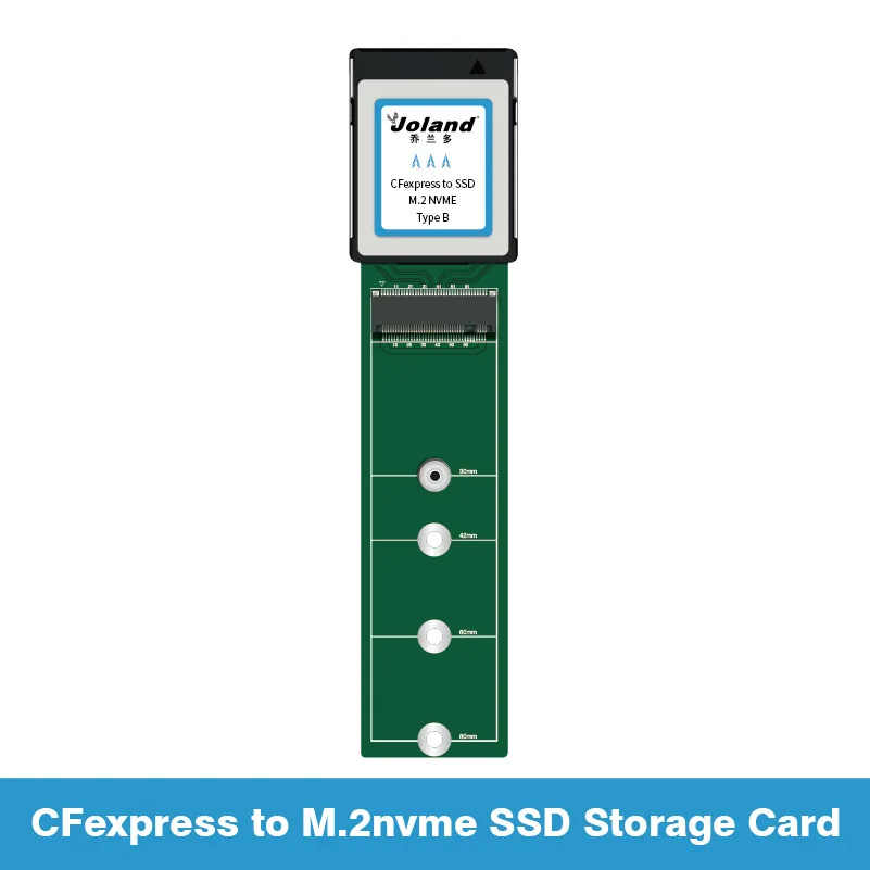 CFexpress To SSD M.2 NVMe B M-key Extended Card CFe Adaptor Memory Conversion Card 2230 2260 2280