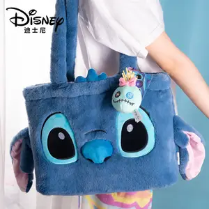 Deals Disney Lilo Stitch Scrump Messenger Bag Camera Brush Plush Doll 12