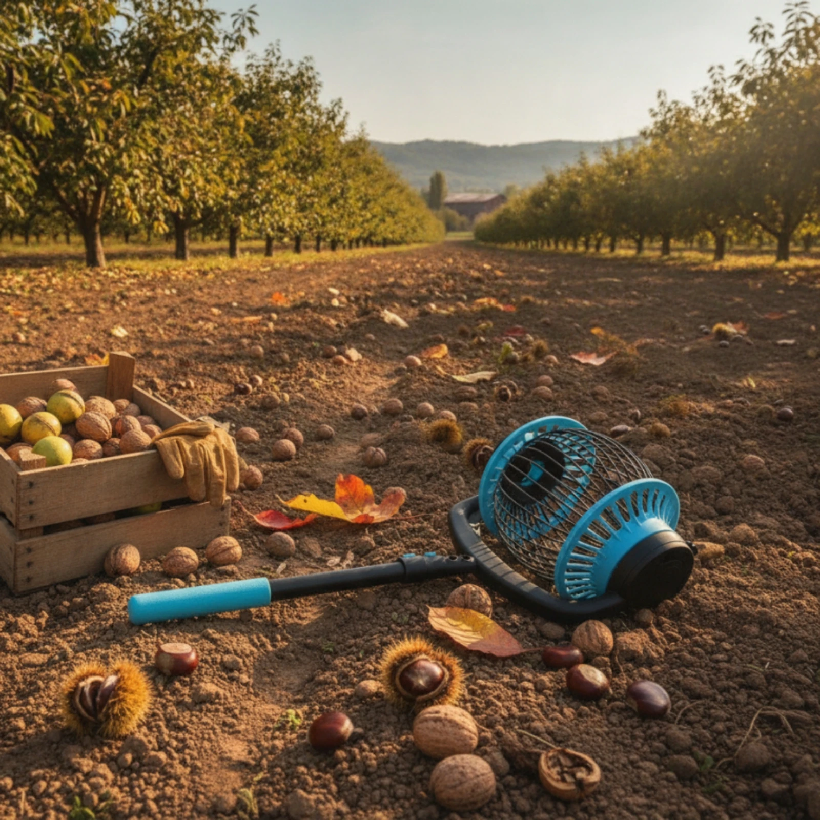 Fruit Picker Handheld Fruit Picker with Pole Adjustable Lightweight for Gardeners, Gardens, Orchards