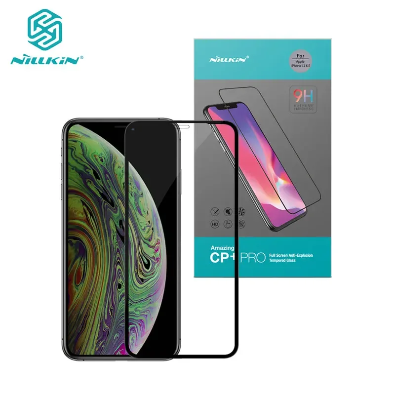 

Nillkin CP+Pro Tempered Glass For iPhone 15 14 Pro Max 13 12 11 Plus X Xs Full Glue Screen Protector Film