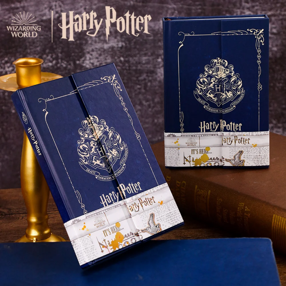 Harry Potter Notebook Magic Academy Hogwarts Slytherin Authentic Retro Hand Account Diary Book School Student Stationery Gifts