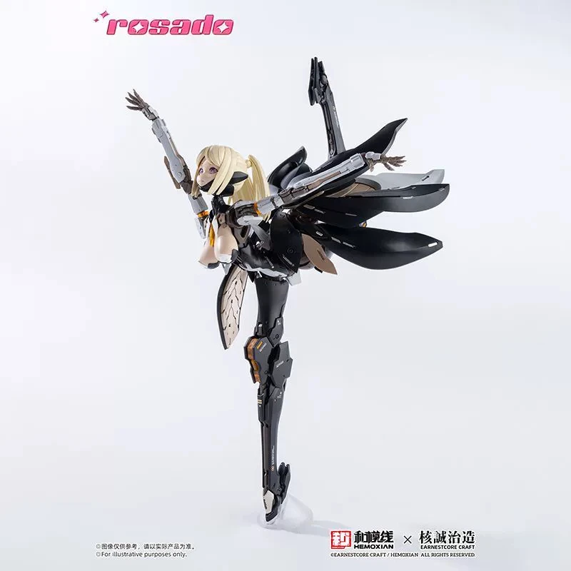 HEMOXIAN x EARNESTCORE CRAFT Rosado Plan Series Starflower-Lily Model do Składania Mecha Figurka Zabawka dla Chłopców Prezent Kolekcjonerski