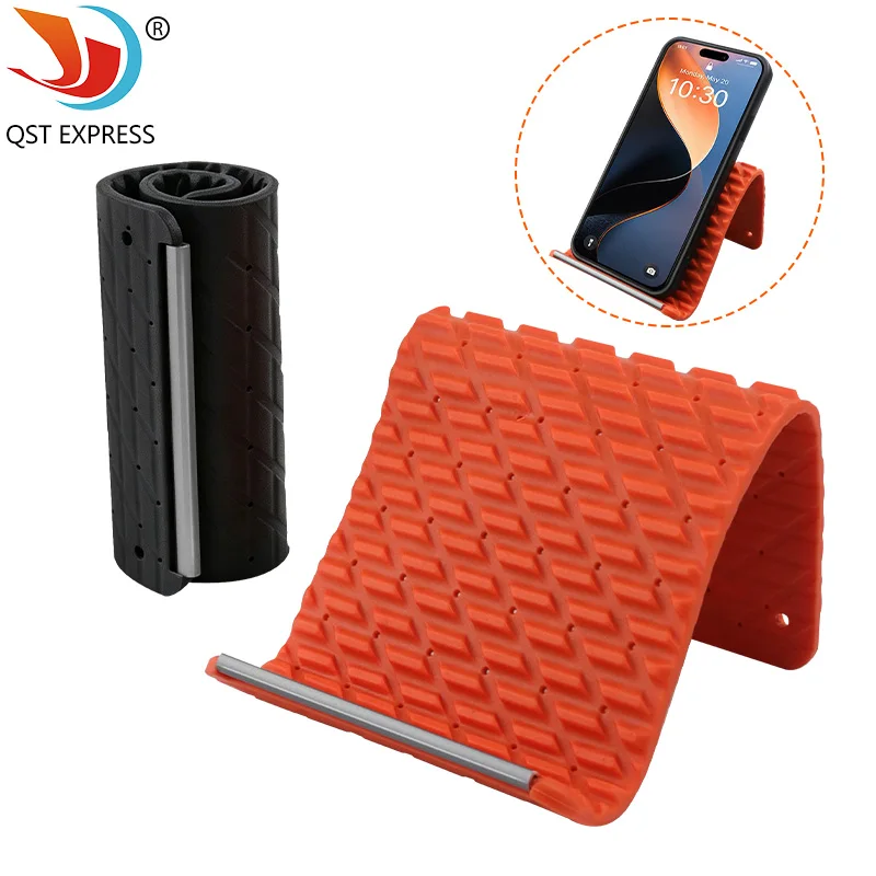 Creative Creative Flexible Silicone Mobile Phone Stand Desktop Tablet Laptop Holder Folding Deforming Travel Accessory - Aliexpress Deal