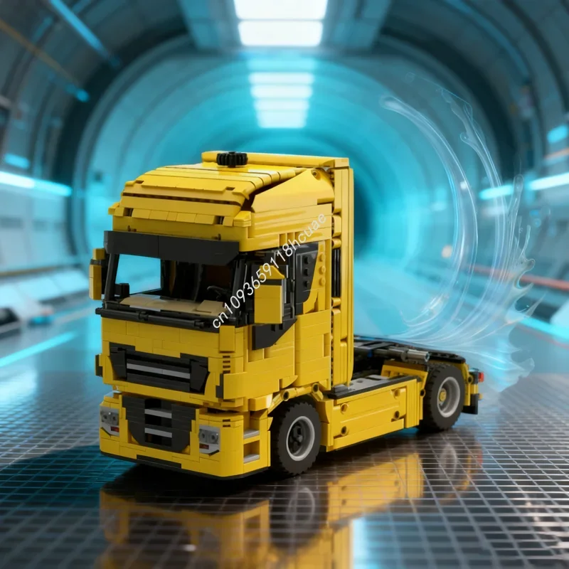 

1561pcs MOC IVECO STRALIS SCALE 1 Technical Model Building Christmas gifts blocks Construction DIY toys creative Brick Birthday