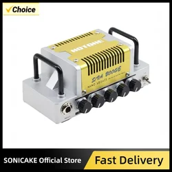 HOTONE Siva Boogie Clean Tone Guitar Amp Head 5 Watts Class AB Amplifier with CAB SIM Phones/Line Output NLA-10