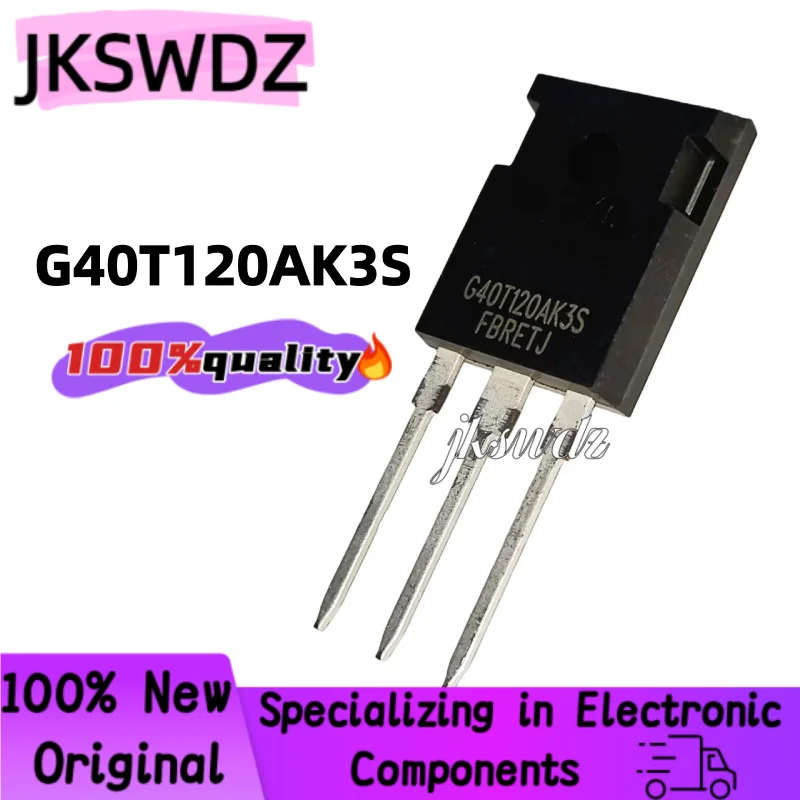 

5-10-30PCS NEW Original G40T120AK3S G40T120 CRG40T120AK3S TO-247 40A 1200V Commonly used IGBT tube in inverter welding machines