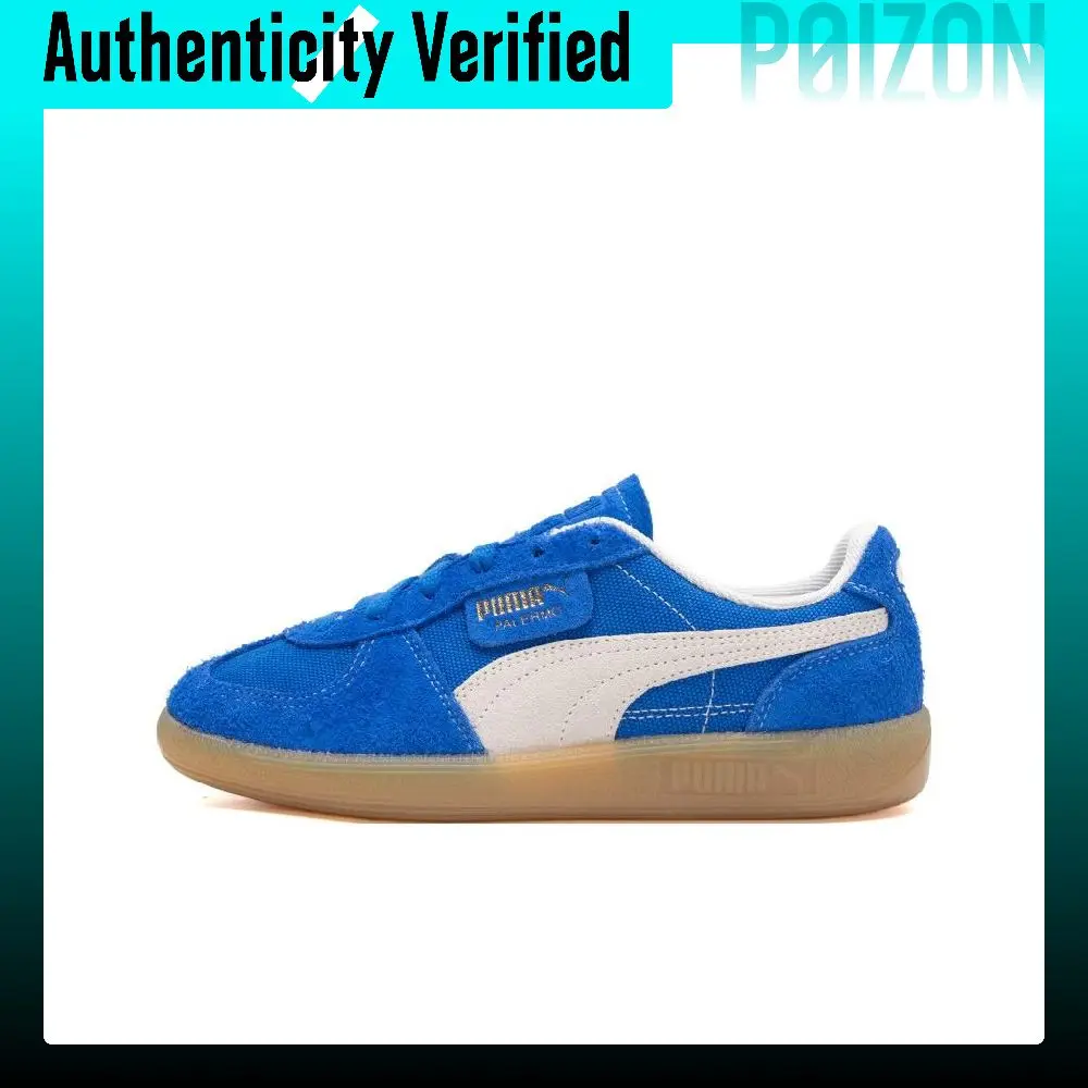 PUMA Palermo Low-top German Army Trainers Unisex Blue Beige 396841-01