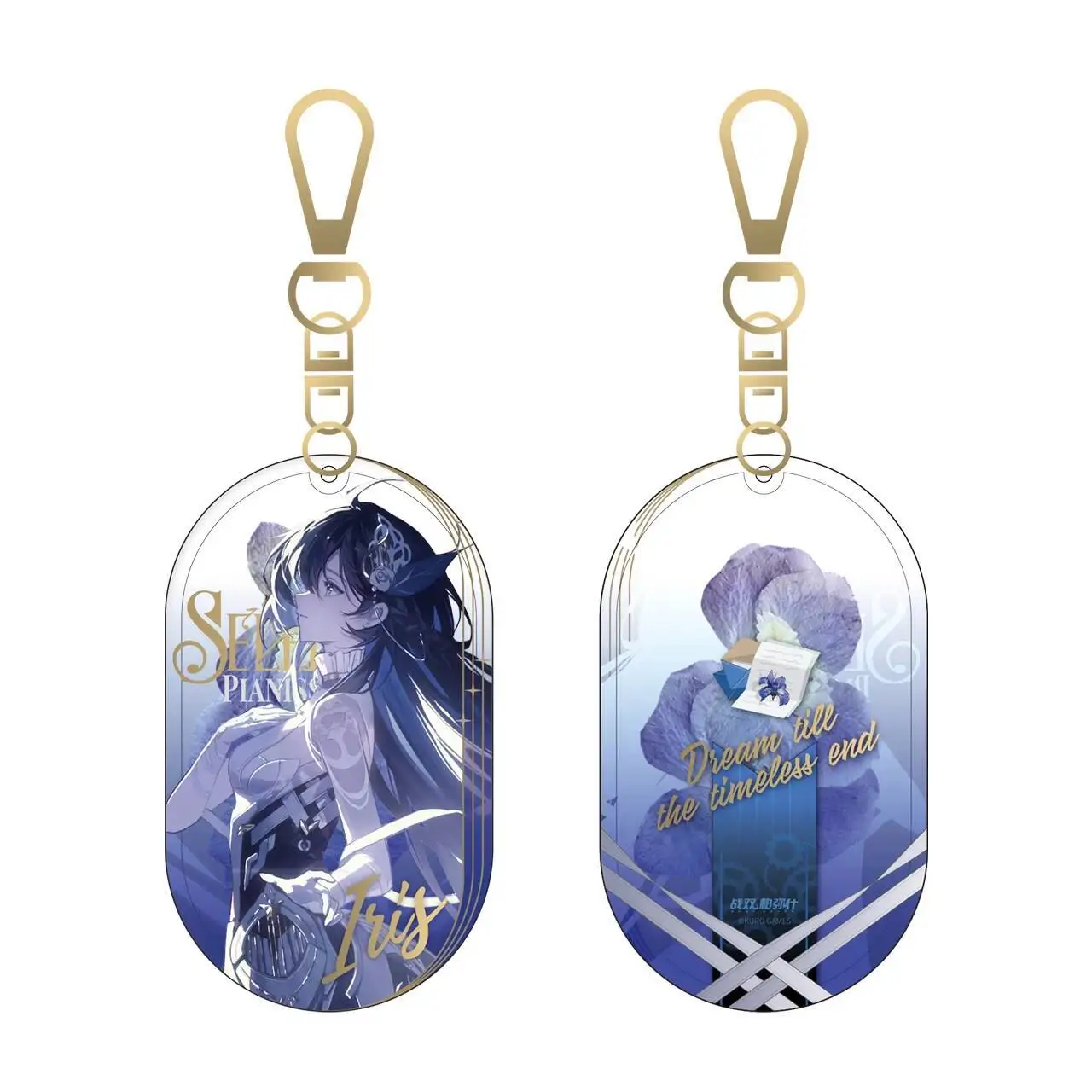 

Anime GAME Official GRAY RAVEN:PUNISHING Selena Anime Game Theme Series Dried Flower Pendant