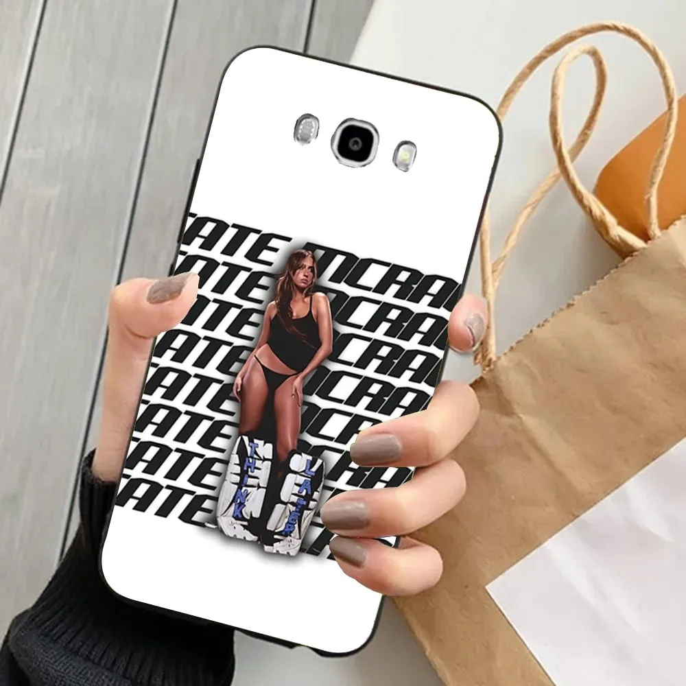 Singer T-Tate Mcrae Greedy Phone Case For Xiaomi 11 Redmi Note 11 5G 8T 9A 9 10T Note8Pro Note9 12SUltra Black Case image 2