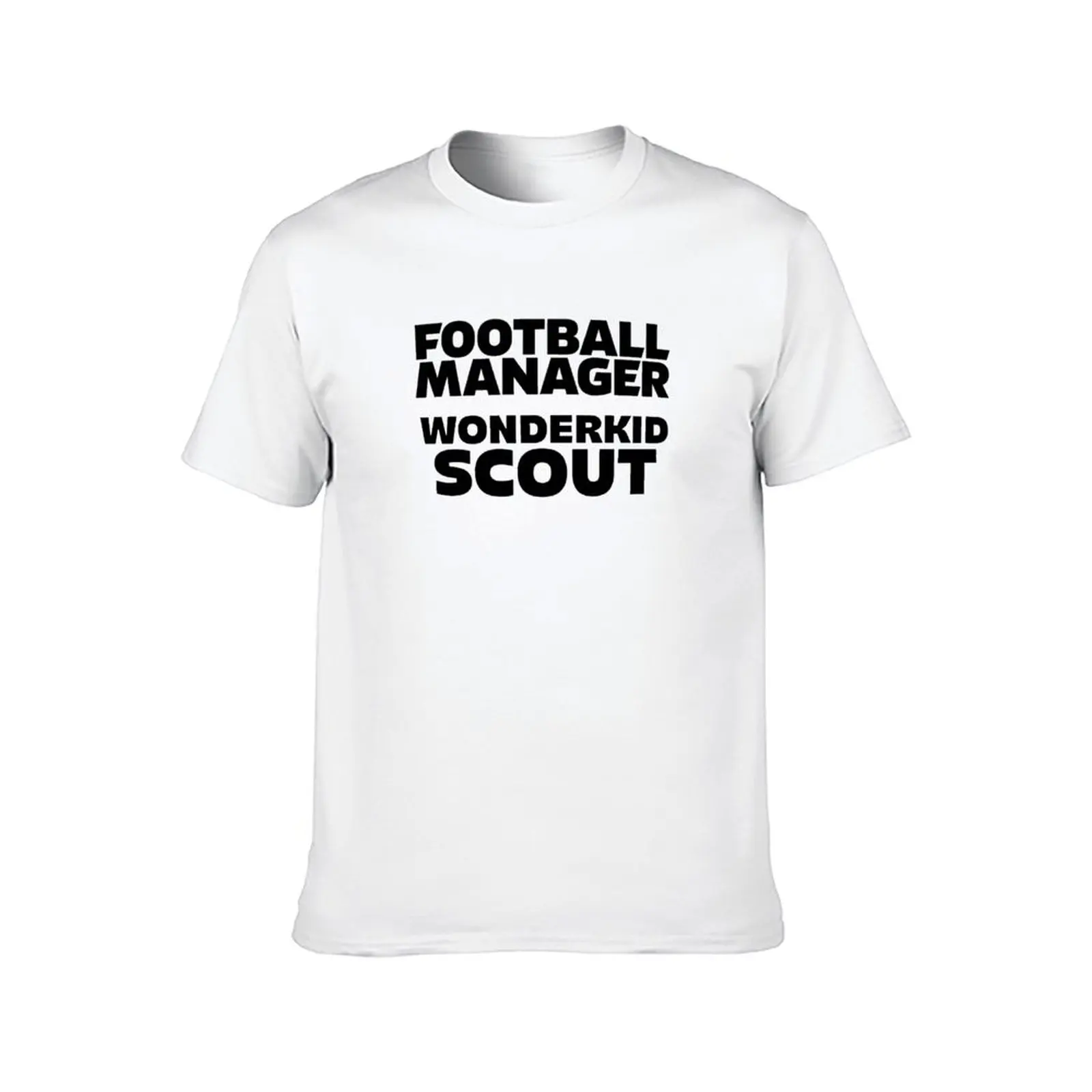 Football Manager Wonderkid Scout Black T-Shirt t shirts for man pack cotton t shirt man casual T-Shirt